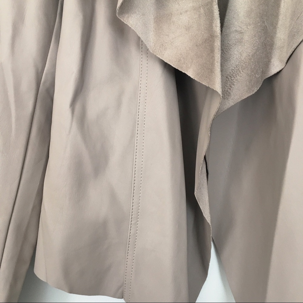 [SOLD] NWOT Collection B Faux Leather Blazer - Picture 2 of 4